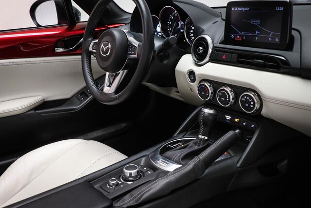 Mazda MX-5 RF 2.0 SkyActiv-G 184 Kizuna | SPORT PACK | LEDER | STOELVERWARMING | DAB | APPLE | CAMERA