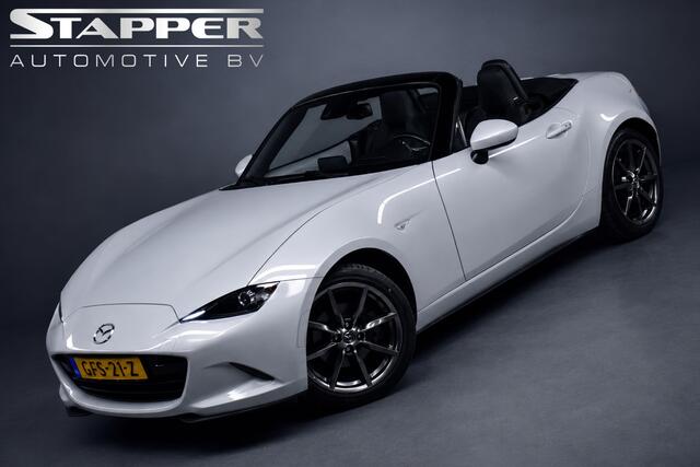 Mazda MX-5 2.0 161pk SkyActiv-G 160 GT-M Bose/Led/Leer/Keyless/Climate/Stoelverw./Cruise/Lmv17"