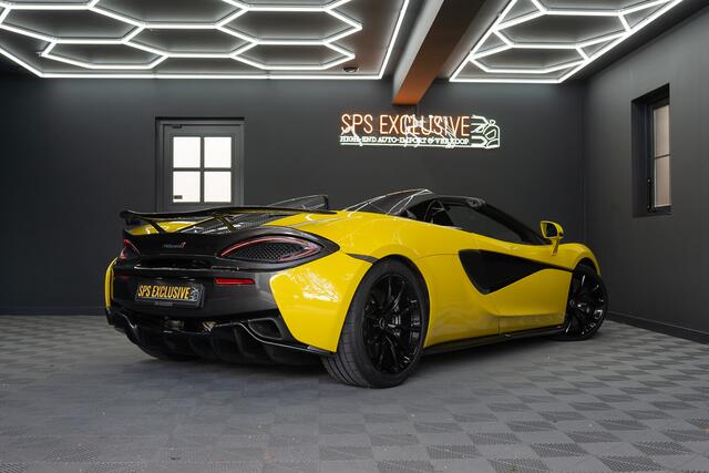 Mclaren 570S Spider 570S / Lift / Keramisch / Novitec / Elite paint / Memory / Bowers & Wilkins / Soft close / Camera / LoJack Launch Edition