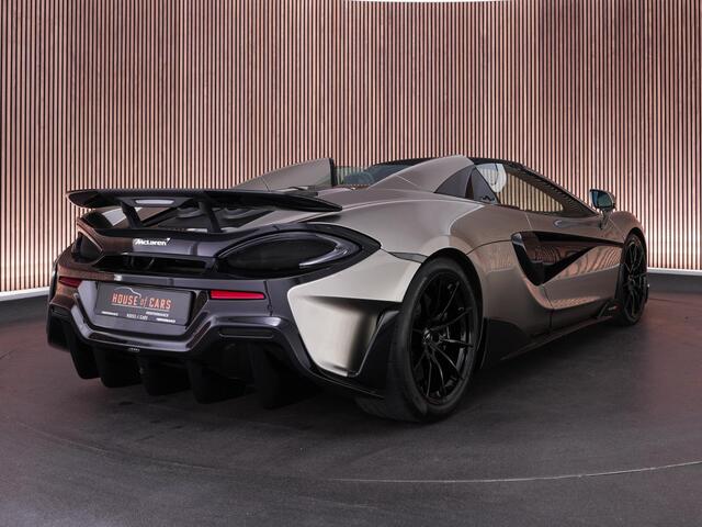 Mclaren 600LT Spider 3.8 600pk V8 |Sarigan Quartz|PPF|nose lift|Bowers & Wilkins|Luxury pack|keramisch|memory|stoelverwarming|