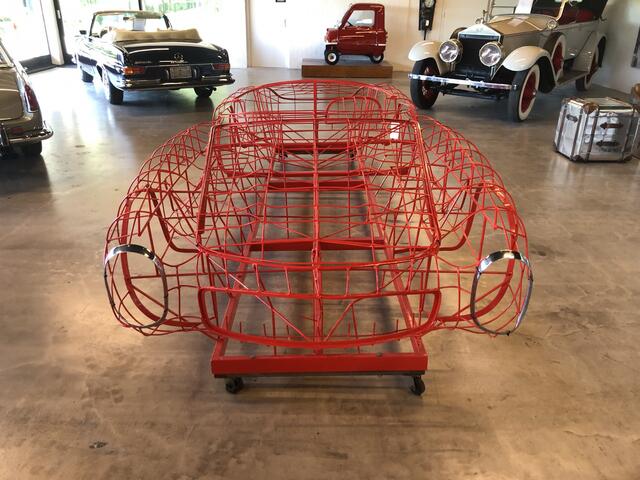Mercedes-Benz 300 SL Roadster Metalen Space Frame 1/1 M0474