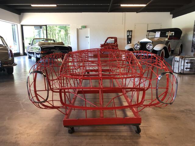 Mercedes-Benz 300 SL Roadster Metalen Space Frame 1/1 M0474