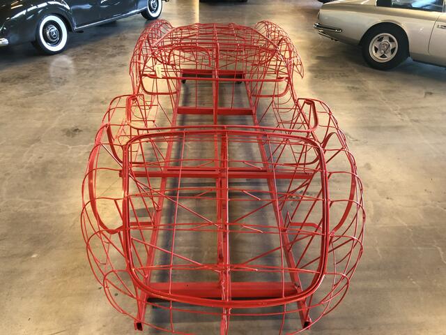 Mercedes-Benz 300 SL Roadster Metalen Space Frame 1/1 M0474
