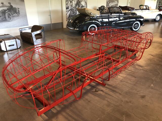 Mercedes-Benz 300 SL Roadster Metalen Space Frame 1/1 M0474