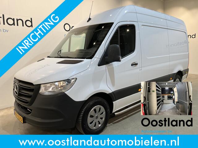 Mercedes-Benz 311 CDI Sprinter L2H2 RWD / Euro 6 / Servicebus / Bott inrichting / 220V / Airco / Oprijplaat / Compressor / CarPlay / Camera
