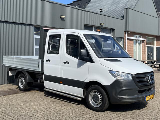 Mercedes-Benz 311 CDI Sprinter 1.9 L2 DC 366 Wielbasis Airco Cruise controle Trekhaak 2000kg trekgewicht Telefoonverbinding 1e eigenaar Pick-up Euro 6 6-Persoons Open laadbak