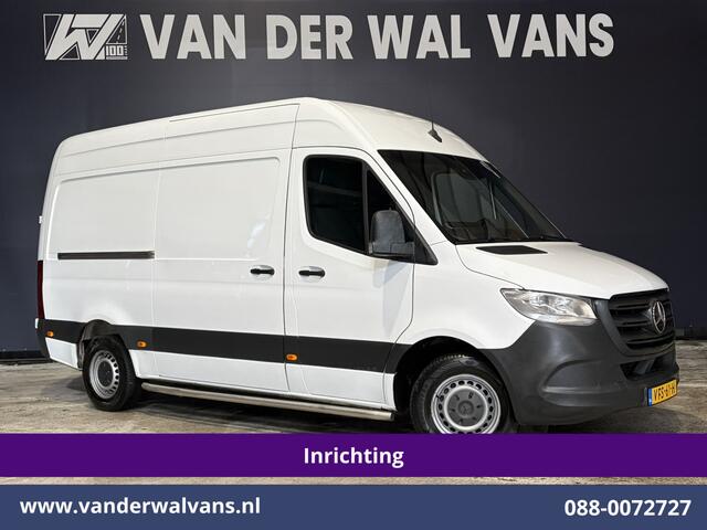 Mercedes-Benz 311 CDI Sprinter L2H2 Inrichting Oprijplaat Euro6 Airco | Omvormer | Camera | Apple Carplay | Compressor Android Auto, Sidebars
