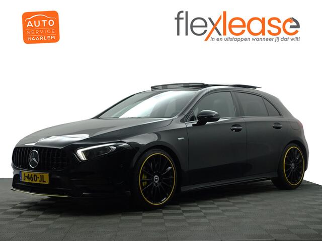 Mercedes-Benz A-KLASSE 250 AMG Yellow Art Aut- Panoramadak, Burmester Audio, Sfeerverlichting, Xenon Led, Stoelverwarming