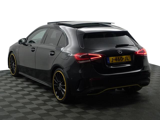 Mercedes-Benz A-KLASSE 250 AMG Yellow Art Aut- Panoramadak, Burmester Audio, Sfeerverlichting, Xenon Led, Stoelverwarming