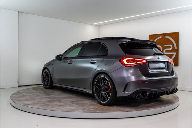 Mercedes-Benz A-KLASSE AMG 45 S 4MATIC+ 422PK | Schaalstoelen | Pano | Sfeer | Burmester | VOL! 12 MND Garantie