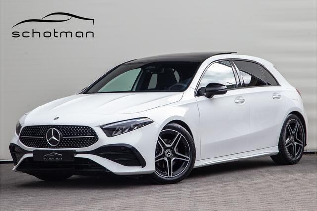 Mercedes-Benz A-KLASSE 200 AMG Premium, Pano, Nightpack, Facelift, Widescreen, Sfeerverlichting