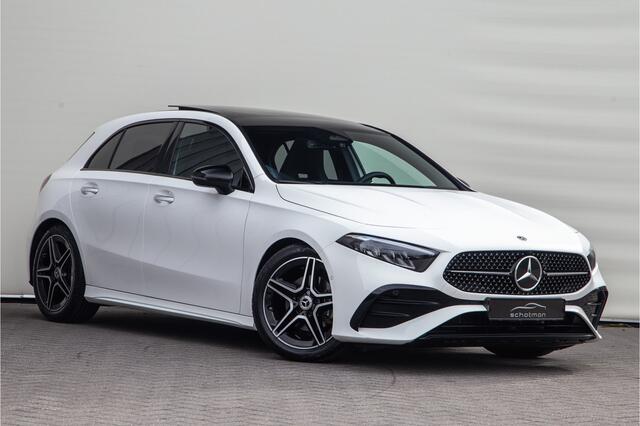 Mercedes-Benz A-KLASSE 200 AMG Premium, Pano, Nightpack, Facelift, Widescreen, Sfeerverlichting