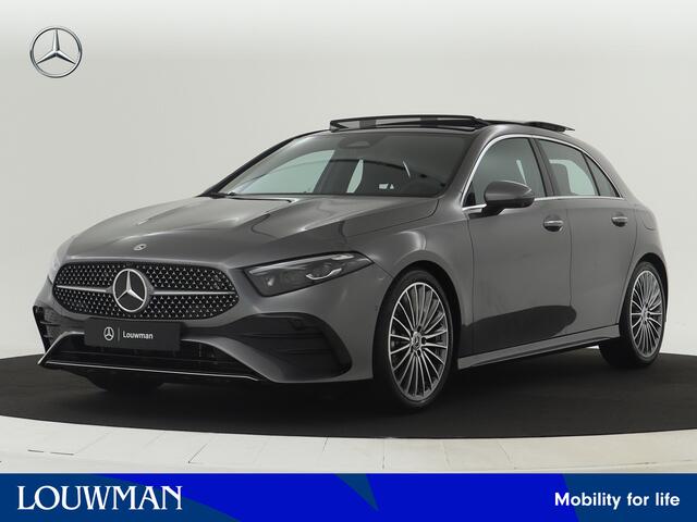 Mercedes-Benz A-KLASSE 180 Star Edition AMG Line Plus | Parkeerpakket met 360°-camera | KEYLESS GO | Antidiefstalpakket URBAN GUARD PLUS | Extra USB-poorten | Dodehoekassistent | Sfeerverlichting | Spiegelpakket | MULTIBEAM LED |