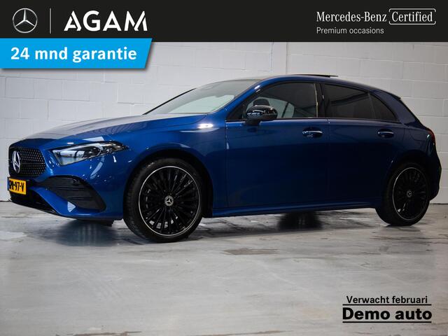 Mercedes-Benz A-KLASSE 250 e Star Edition AMG Line Panorama dak