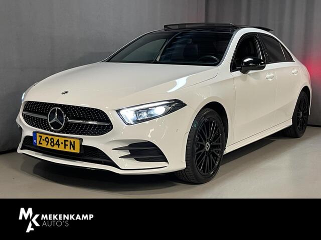 Mercedes-Benz A-KLASSE 250 e AMG Line 18"/Panoramadak/Matrix LED/Camera/Stoelverwarming/Burmester/Sfeerverlichting/Apple Carplay & Android Auto