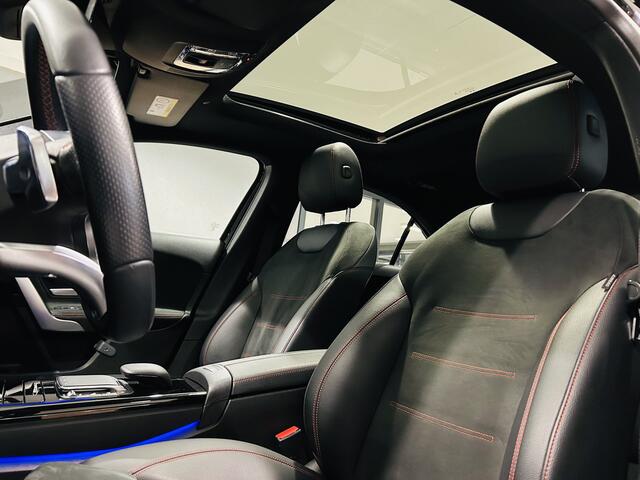 Mercedes-Benz A-KLASSE 250e AMG // Panoramadak // 360 Camera // Memory Stoelen // MultiBeam LED // Sfeerverlichting // Carplay // 19" Velgen // Advanced Audio
