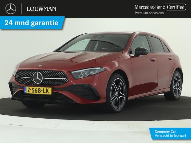 Mercedes-Benz A-KLASSE 250 e Star Edition AMG Line | Nightpakket | Smartphone intergratie | Dodehoekassistent | Parkeerpakket met achteruitrijcamera | Extra USB-poorten | Sfeerverlichting | KEYLESS GO | Verwarmde stoelen vooraan |