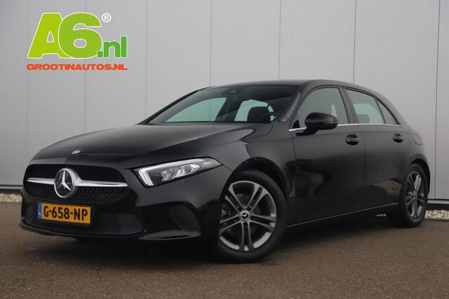 Mercedes-Benz A-KLASSE 160 Style Plus Half Leder Full LED Sportstoelen Carplay Android Navigatie Achteruitrijcamera Clima Cruise 17 inch LMV