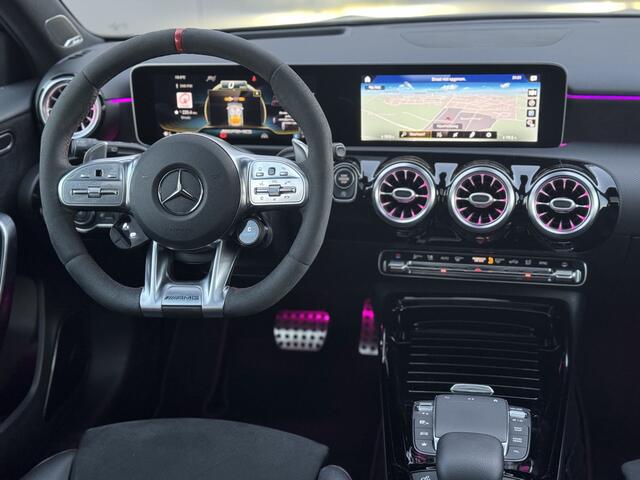 Mercedes-Benz A-KLASSE AMG 45 S 4MATIC+ Premium Plus | Panorama | Aero | Burmester | Multibeam | Sfeer