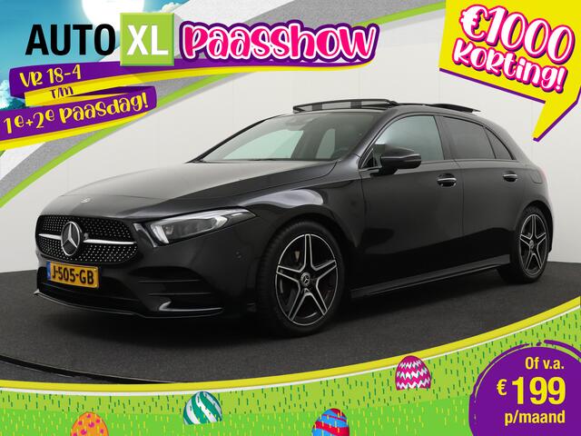 Mercedes-Benz A-KLASSE AMG Pano-dak Memory Camera Sfeerverlichting