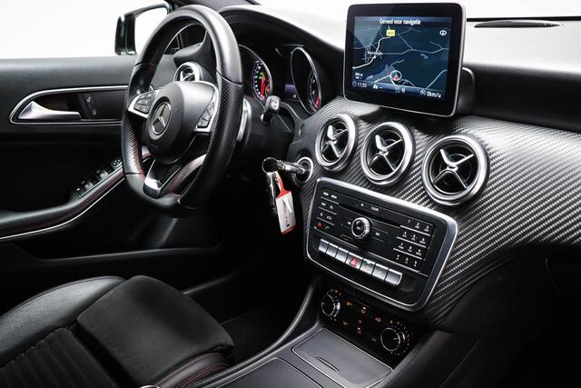 Mercedes-Benz A-KLASSE 180 AMG Night Edition Plus | LED | HALF LEDER | NAVIGATIE | PDC | 18"