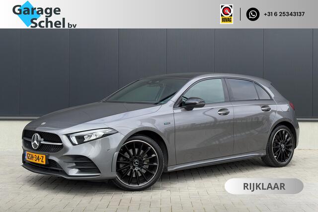 Mercedes-Benz A-KLASSE 250e AMG line - Panorama - Widescreen - Sfeerverlichting - Nightpakket - 19" LM Velgen - Rijklaar