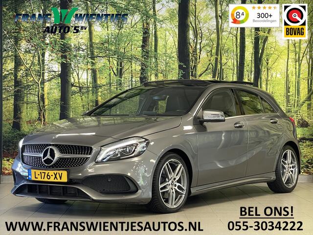Mercedes-Benz A-KLASSE 180 Prestige | AMG Pakket | Cruise Control | Panoramadak | Achteruitrijcamera | Parkeersensoren | Bluetooth | Stoelverwarming | Airconditioning |