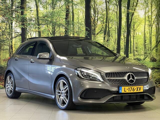 Mercedes-Benz A-KLASSE 180 Prestige | AMG Pakket | Cruise Control | Panoramadak | Achteruitrijcamera | Parkeersensoren | Bluetooth | Stoelverwarming | Airconditioning |