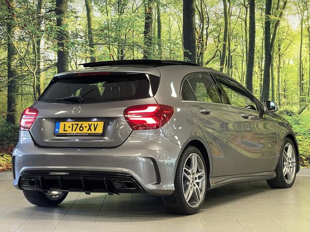 Mercedes-Benz A-KLASSE 180 Prestige | AMG Pakket | Cruise Control | Panoramadak | Achteruitrijcamera | Parkeersensoren | Bluetooth | Stoelverwarming | Airconditioning |