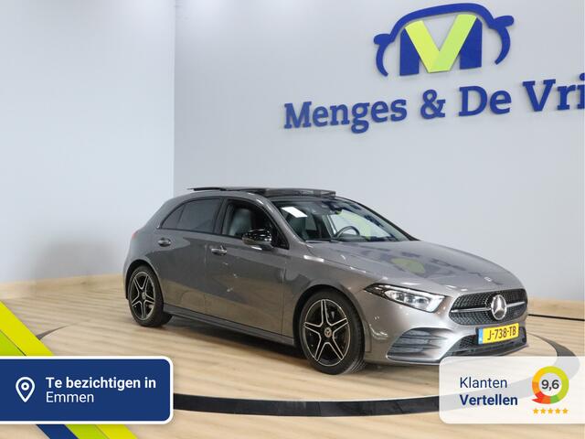 Mercedes-Benz A-KLASSE 180 Business Solution AMG Airco ECC | Panorama | Memory | Sfeer | Widescreen | Camera | Keyless | Matrix LED | Apple Carplay | Isofix | NAP