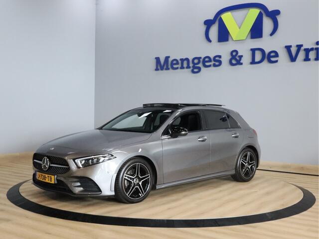 Mercedes-Benz A-KLASSE 180 Business Solution AMG Airco ECC | Panorama | Memory | Sfeer | Widescreen | Camera | Keyless | Matrix LED | Apple Carplay | Isofix | NAP