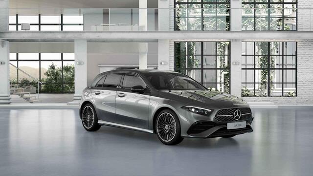 Mercedes-Benz A-KLASSE 250e Business Solution AMG | Panoramaschuifdak | Nightpakket | 19 inch AMG-velgen