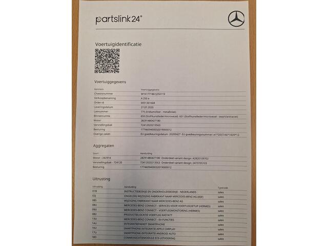 Mercedes-Benz A-KLASSE 250 e Business Solution AMG-Line Automaat | Pano | Memory-Pack | Sfeer | Full LED | Trekhaak | occasion
