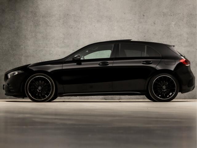 Mercedes-Benz A-KLASSE 220 4MATIC AMG 191Pk Automaat (SCHUIFDAK, APPLE CARPLAY, MEMORY SEATS, BURMESTER, SFEERVERLICHTING, LEDER/ALCANTARA, 360 CAMERA, ADAPTIVE CRUISE, KEYLESS, NIEUWSTAAT)
