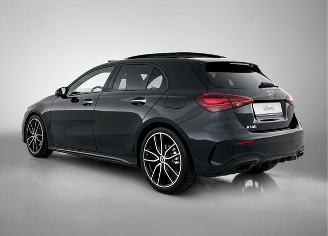 Mercedes-Benz A-KLASSE 180 Business Solution AMG | Nightpakket | Parkeerpakket met 360°-camera | Premium Plus pakket | KEYLESS GO | Head-up display | Dodehoekassistent | Sfeerverlichting | Head-up display | Extra USB-poorten |