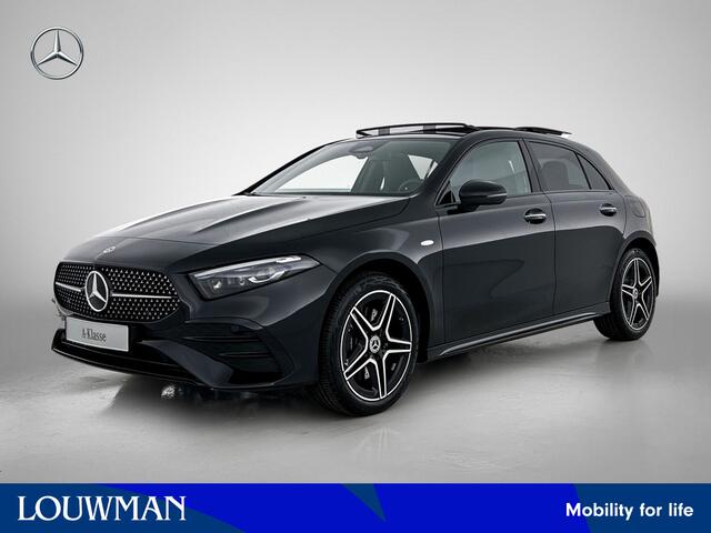 Mercedes-Benz A-KLASSE 250 e Business Solution AMG | Nightpakket | Parkeerpakket met achteruitrijcamera | KEYLESS GO | Sfeerverlichting | MULTIBEAM LED | Stoelverwarming voor | Spiegelpakket | Extra USB-poorten |