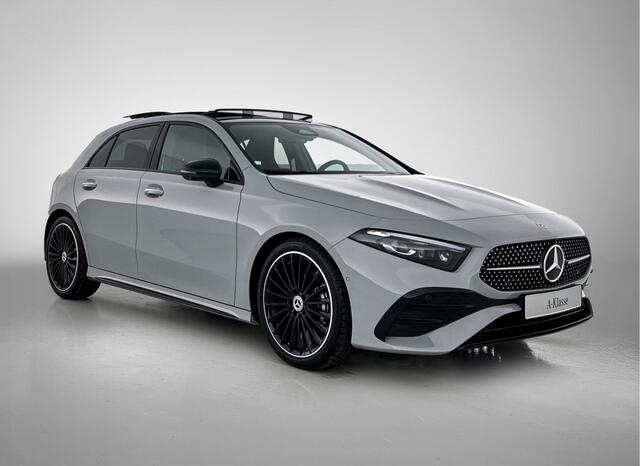 Mercedes-Benz A-KLASSE 180 Business Solution AMG | Nightpakket | AMG Line Plus pakket | Parkeerpakket met 360°-camera | KEYLESS GO | Head-up display | Dodehoekassistent | Extra USB-poorten | Stoelverwarming voor |