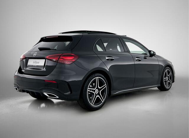 Mercedes-Benz A-KLASSE 180 Business Solution AMG | Nightpakket | Parkeerpakket met achteruitrijcamera | KEYLESS GO | Sfeerverlichting | MULTIBEAM LED | Extra USB-poorten | Verwarmde stoelen vooraan | Spiegelpakket |
