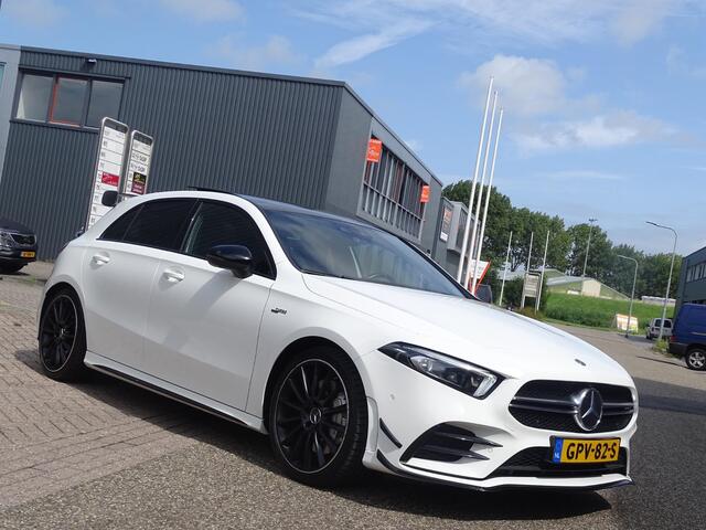 Mercedes-Benz A-KLASSE AMG 35 4MATIC Edition 1 PANORAMA DAK|ACHTERUIT RIJ CAMERA|AERONAMIC|DODEHOEK DETECTIE| BURMESTER|STOELVERWARMING|