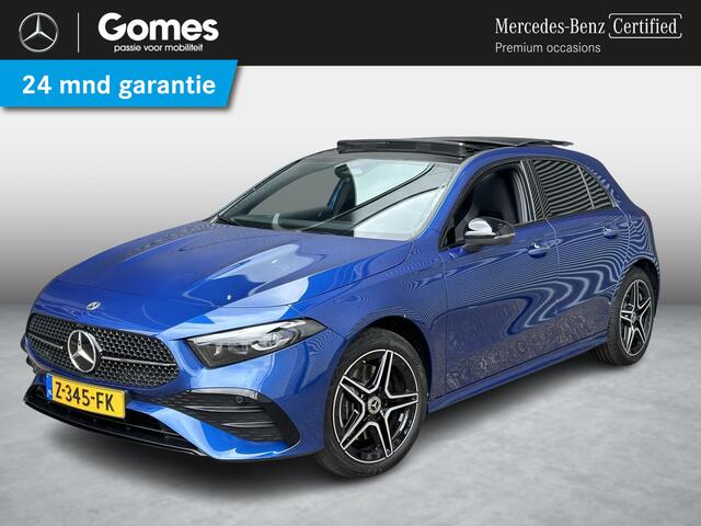 Mercedes-Benz A-KLASSE 250 e AMG Line | Panoramadak | Night Pakket | Dodehoekassistent | MULTIBEAM LED Koplampen | Sfeerverlichting | Stoelverwarming | Achteruitrijcamera | Elektrisch Inklapbare Buitenspiegels