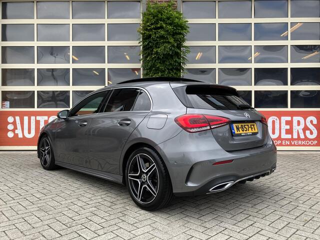Mercedes-Benz A-KLASSE 200 Premium Plus | AMG-styling | Schuif-Kantel dak | Leder-alcantara | Dealeronderhouden |