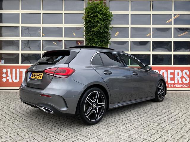 Mercedes-Benz A-KLASSE 200 Premium Plus | AMG-styling | Schuif-Kantel dak | Leder-alcantara | Dealeronderhouden |