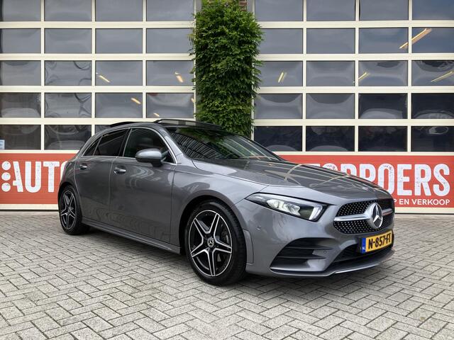 Mercedes-Benz A-KLASSE 200 Premium Plus | AMG-styling | Schuif-Kantel dak | Leder-alcantara | Dealeronderhouden |