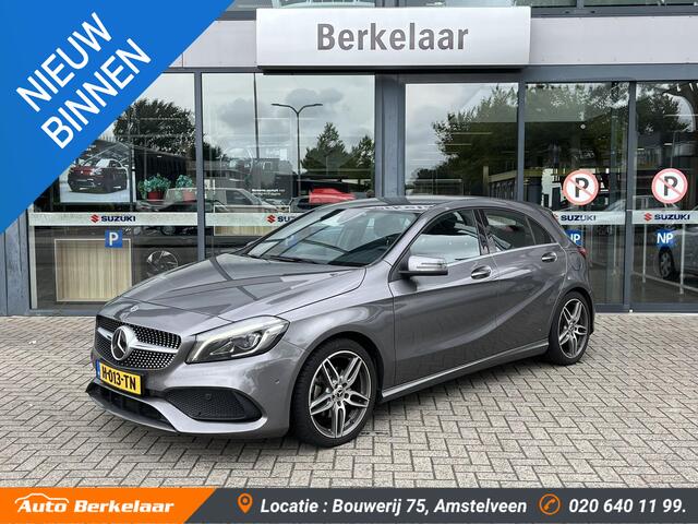 Mercedes-Benz A-KLASSE 200 Prestige Automaat | Lederen bekleding | Stoelverwarming | Parkeersensoren voor + achter + Camera | 18' LM-AMG velgen |