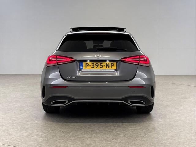 Mercedes-Benz A-KLASSE 180 AMG Pano Sfeerverl. LED Carplay Virtual Clima Cruise Navi PDC 18''LMV