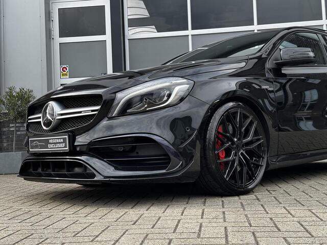 Mercedes-Benz A-KLASSE A45 AMG 4MATIC PERFORMANCE | RECARO | Schuif-kanteldak | AERO | Adapt. Dempers | SFEER | H/K | Keyless | Adapt. Cruise