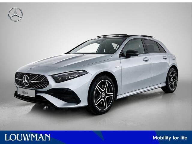 Mercedes-Benz A-KLASSE 250 e Business Solution AMG | Nightpakket | Parkeerpakket met achteruitrijcamera | KEYLESS GO | Spiegelpakket | EASY PACK achterklep | Extra USB-poorten | Sfeerverlichting | MULTIBEAM LED |