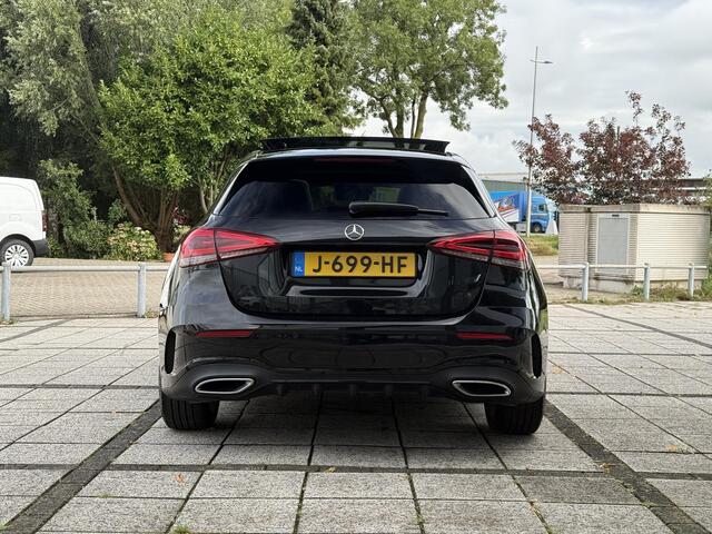 Mercedes-Benz A-KLASSE 180 Aut. Sol. AMG Sport | Panorama | Burmester | Memory | Multi Beam | Sfeer Verlichting |