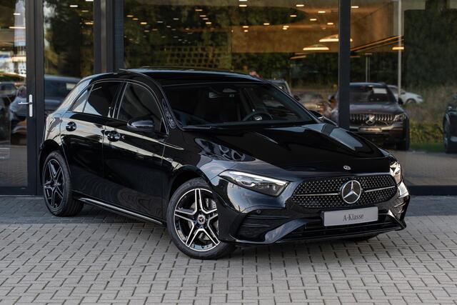 Mercedes-Benz A-KLASSE 250e Business Solution AMG | Panoramaschuifdak | Night pakket | Achteruitrijcamera | Stoelverwarming | MULTIBEAM LED |
