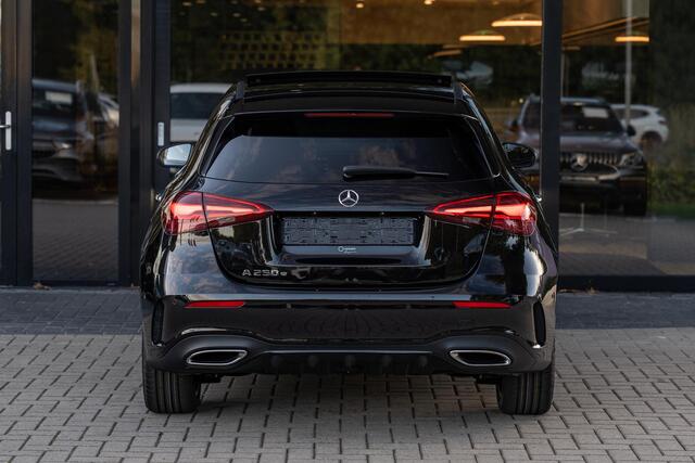 Mercedes-Benz A-KLASSE 250e Business Solution AMG | Panoramaschuifdak | Night pakket | Achteruitrijcamera | Stoelverwarming | MULTIBEAM LED |